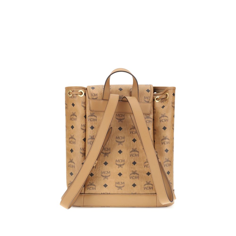 Printed canvas Backpack