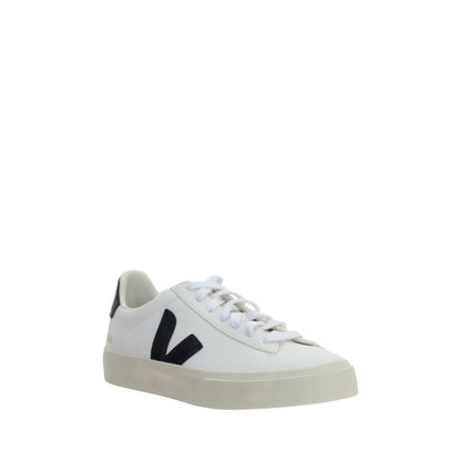 White Calf Leather Bos Taurus Low Top Sneakers