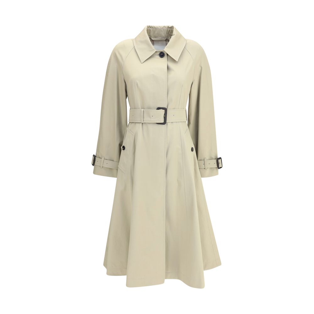 Beige Cotton Coat