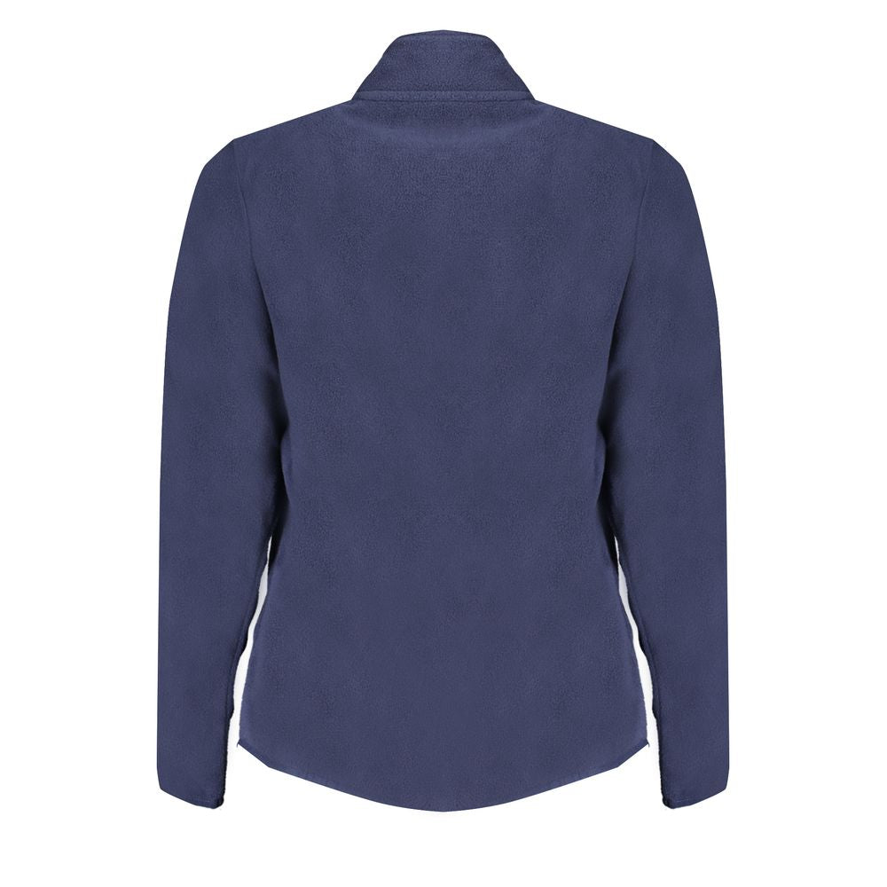 Blue Polyester Sweatshirt