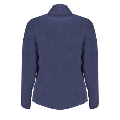 Blue Polyester Sweatshirt