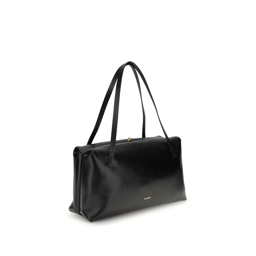 Black Calf Leather Bos Taurus Shoulder Bag