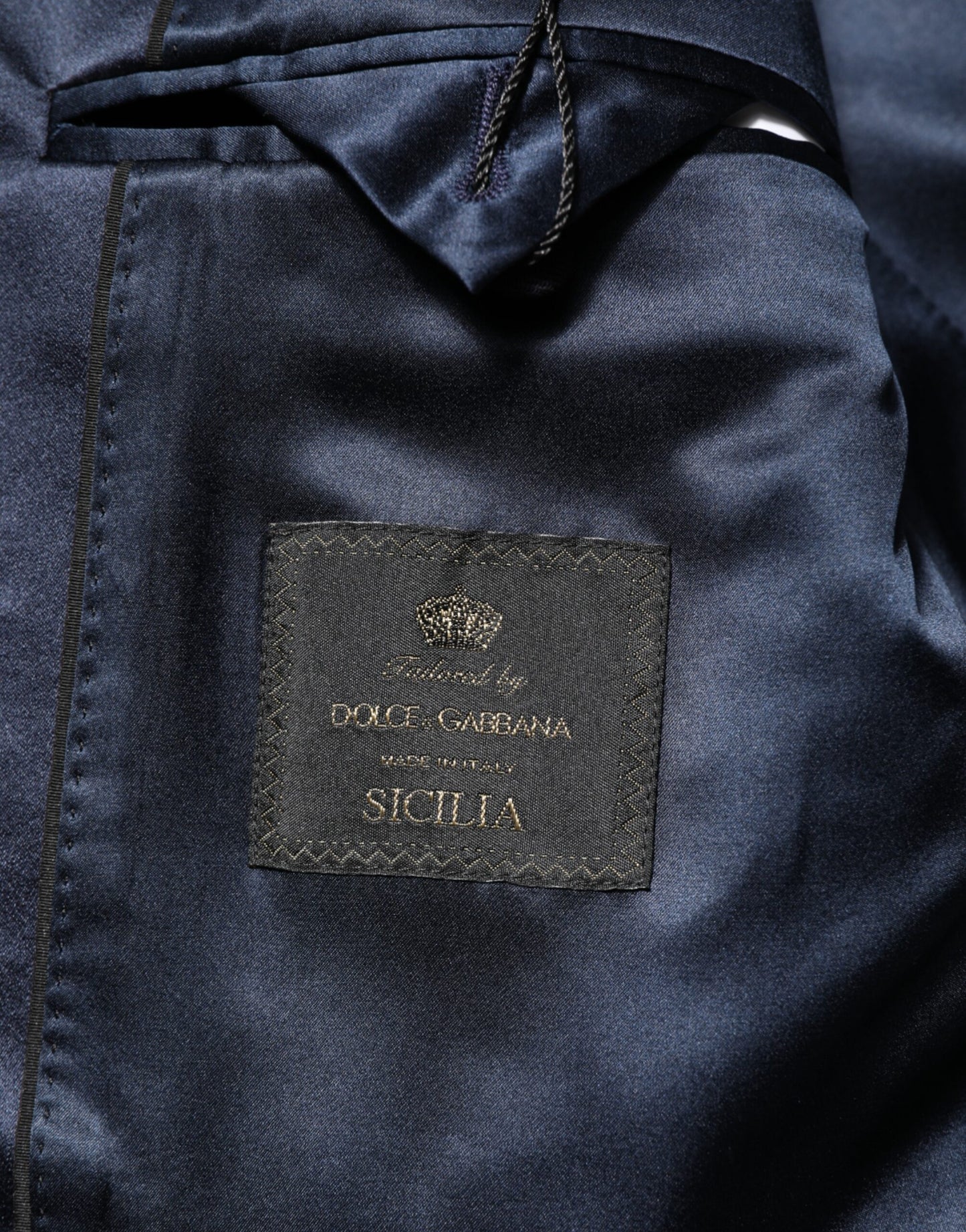 Black 3 Piece Wool Silk Blend Suit SICILIA