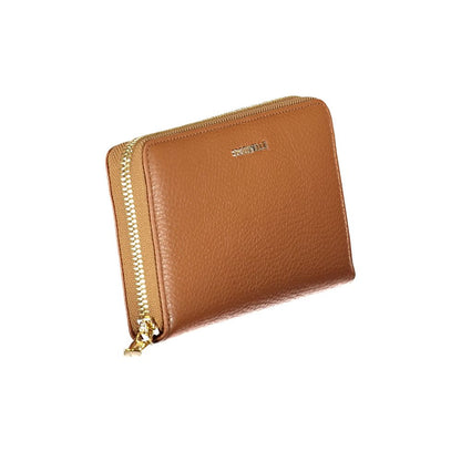Brown Leather Women Wallet
