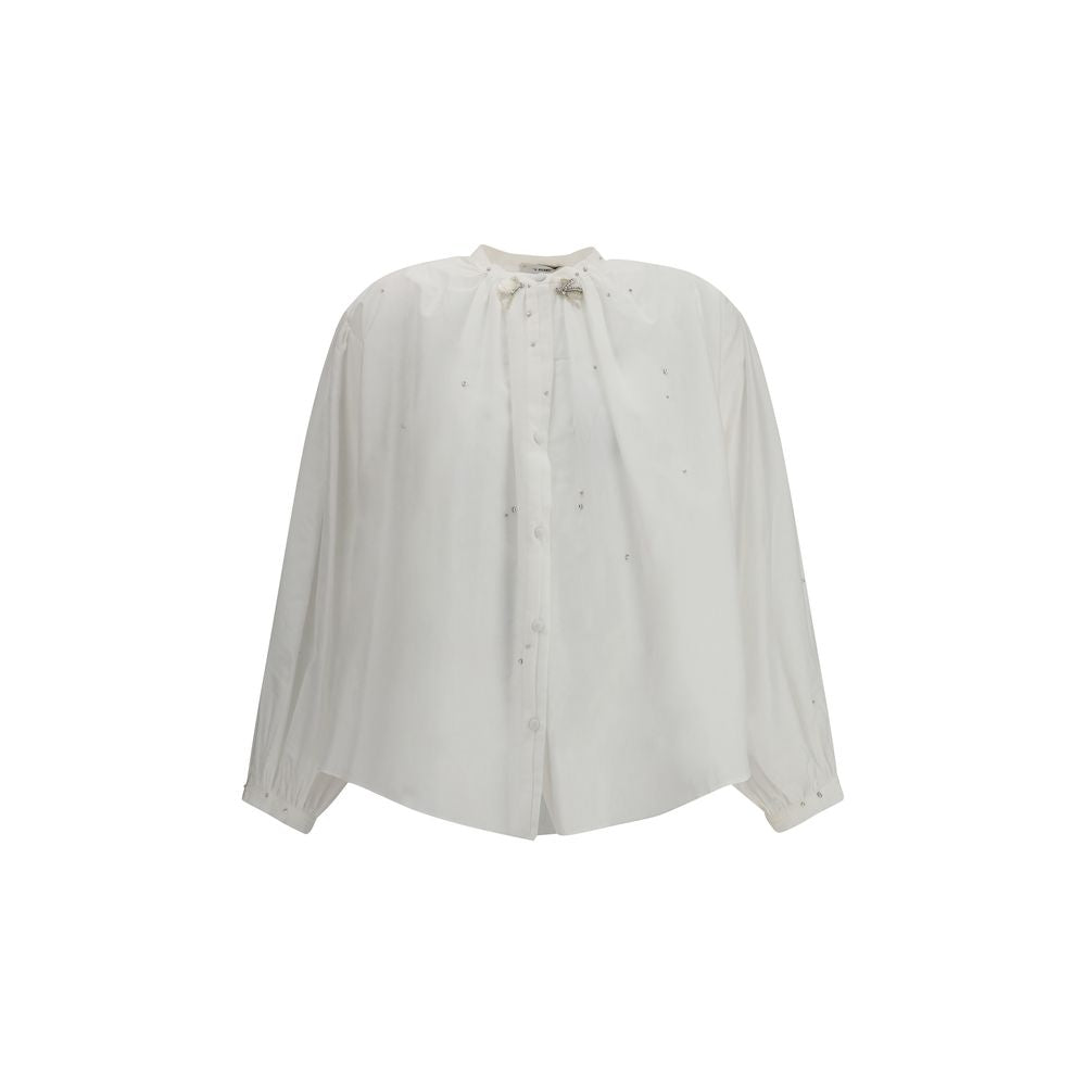 White Cotton Blouse