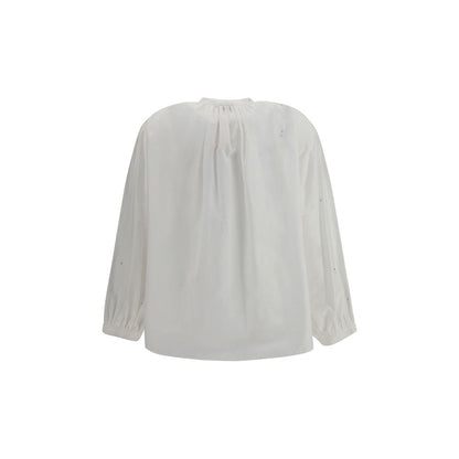 White Cotton Blouse