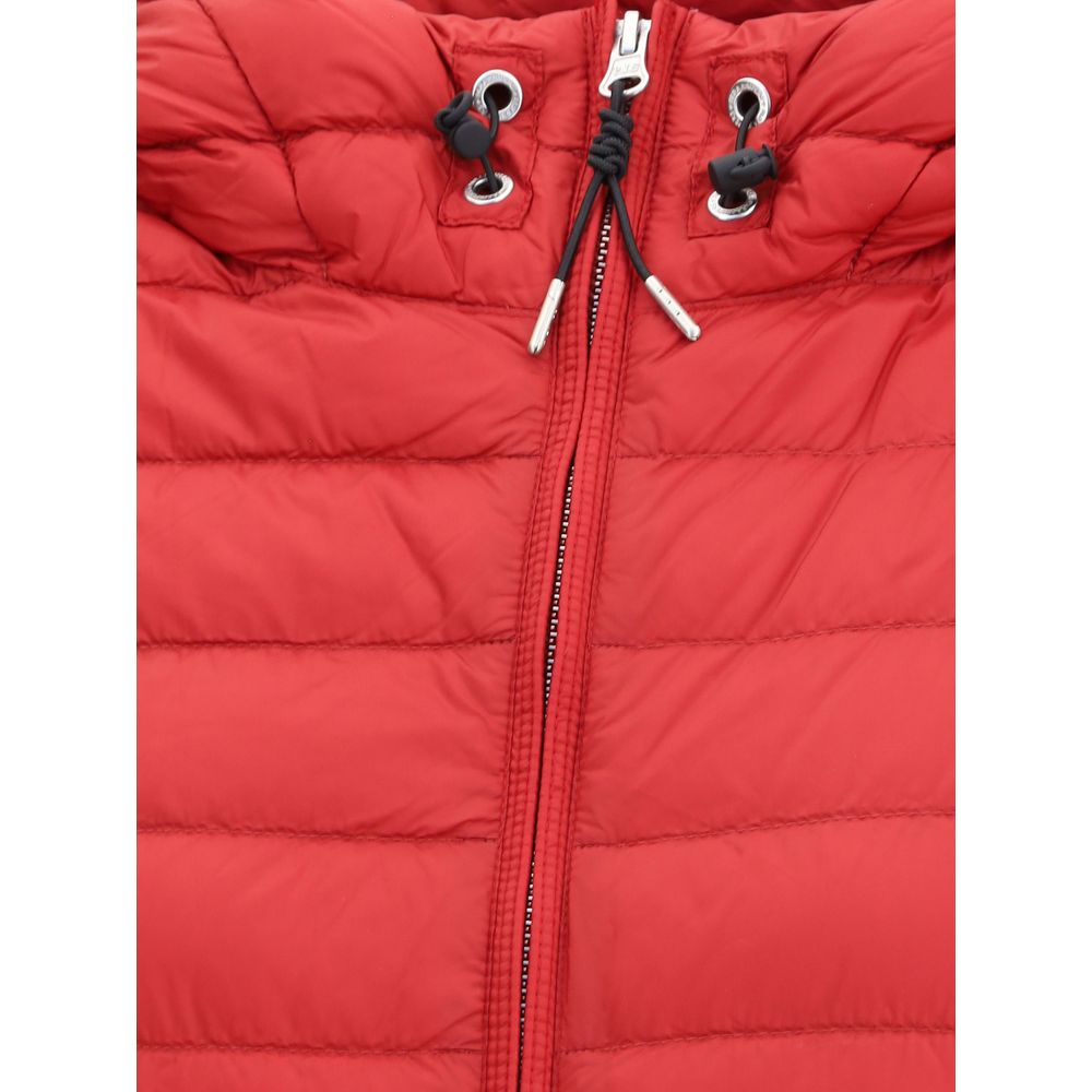 Red Nylon Coat