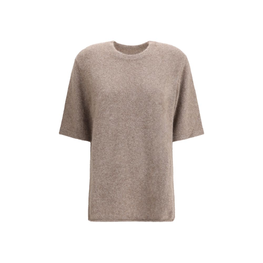 Beige Wool Sweatshirt