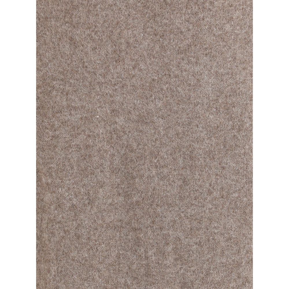 Beige Wool Sweatshirt