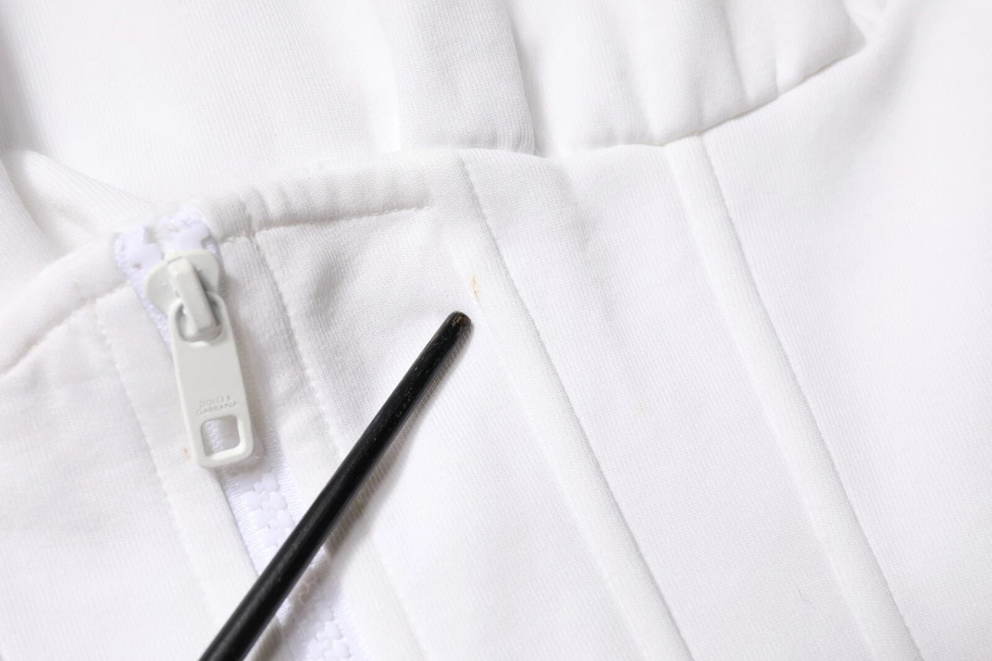 White Corset Stretch Cotton Top T-shirt