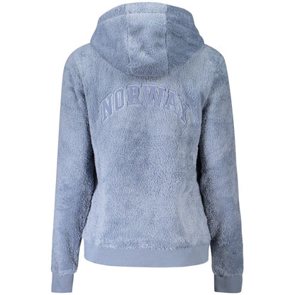 Blue Polyester Jackets & Coat