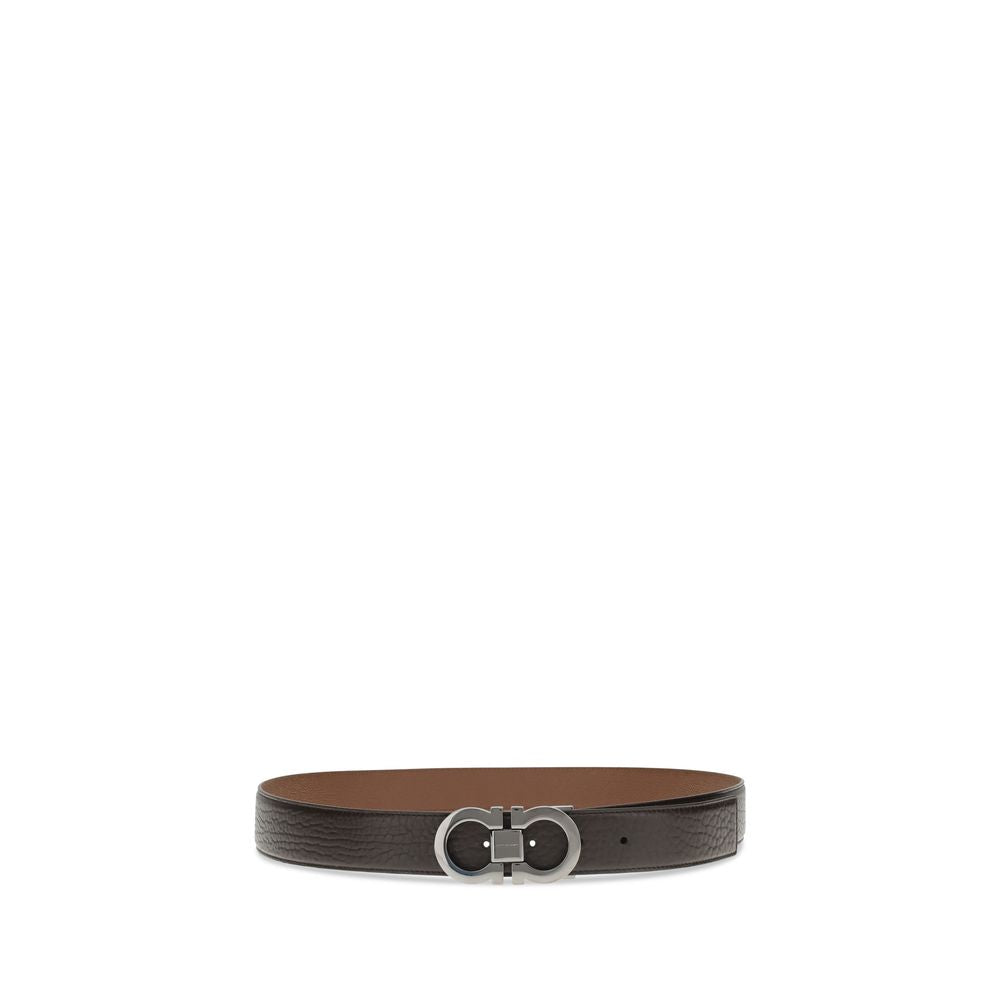 Brown Leather Regular Belt