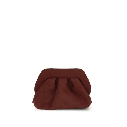 Brown Other Fibres Clutch Bag