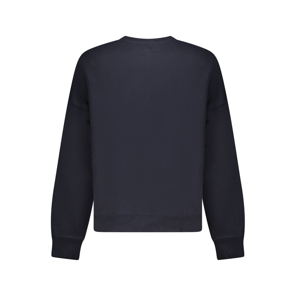 Blue Cotton Sweatshirt