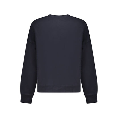 Blue Cotton Sweatshirt