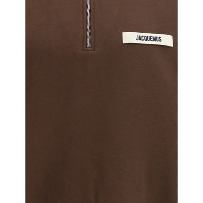 Brown Cotton Sweatshirt