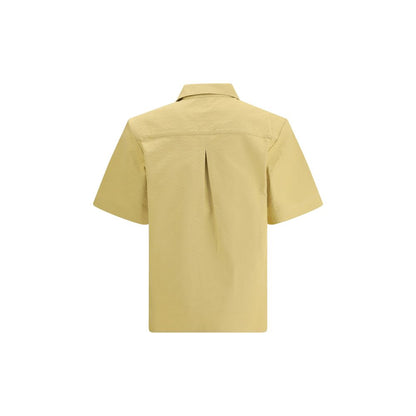 Cream Cotton Shortsleeve Shirt
