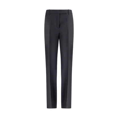 Black Wool Pants
