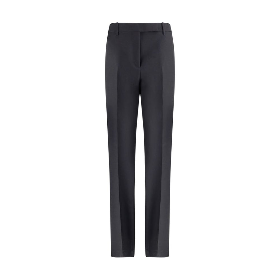 Black Wool Pants