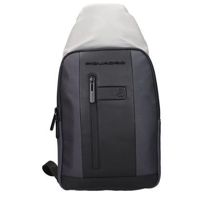 Gray Fabric Backpack