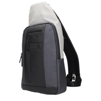 Gray Fabric Backpack