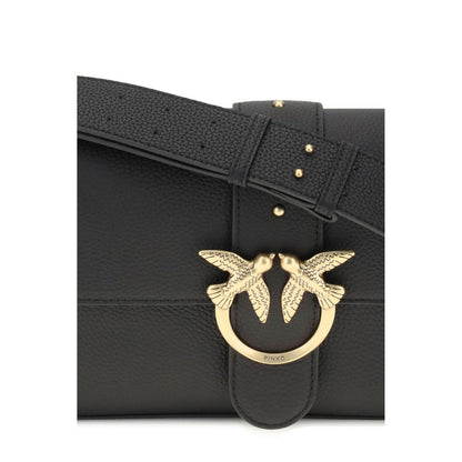 Black Calf Leather Bos Taurus Shoulder Bag