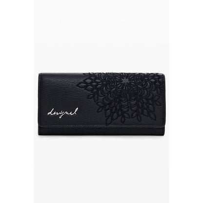Black Polyethylene Women Wallet