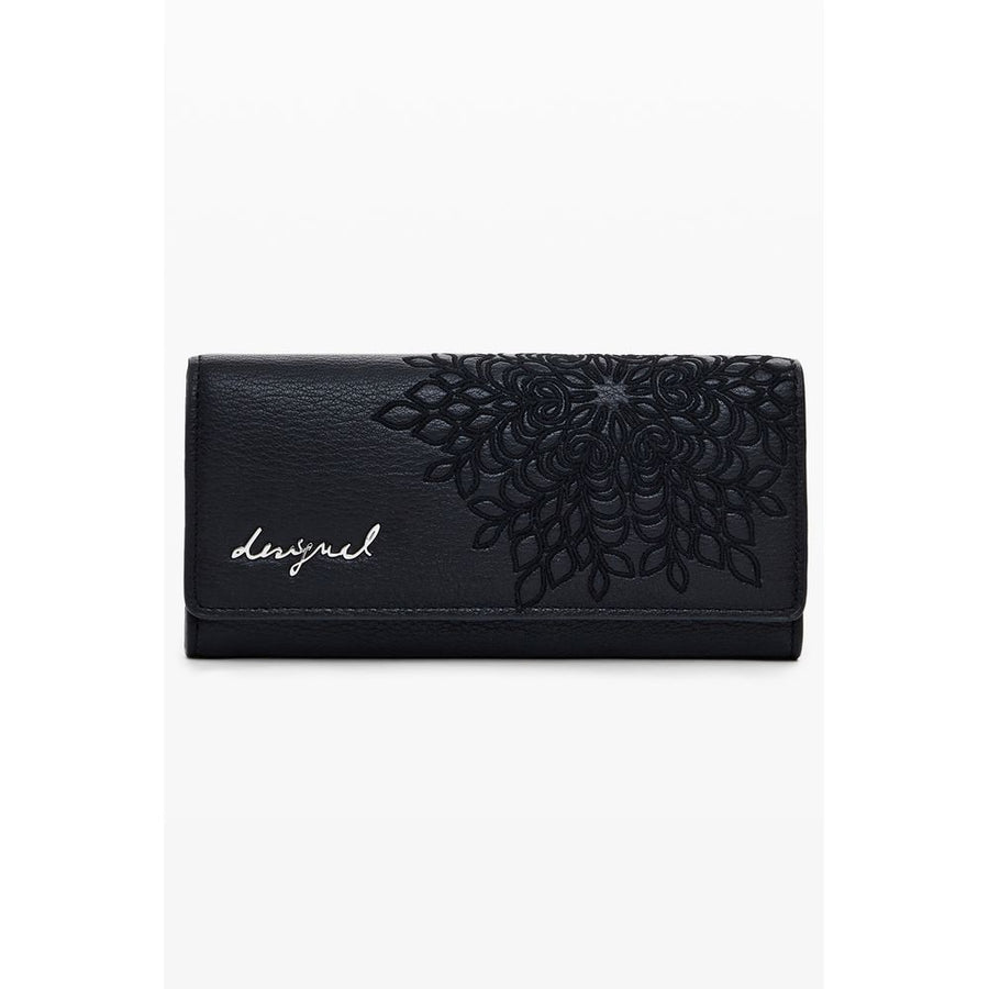 Black Polyethylene Women Wallet