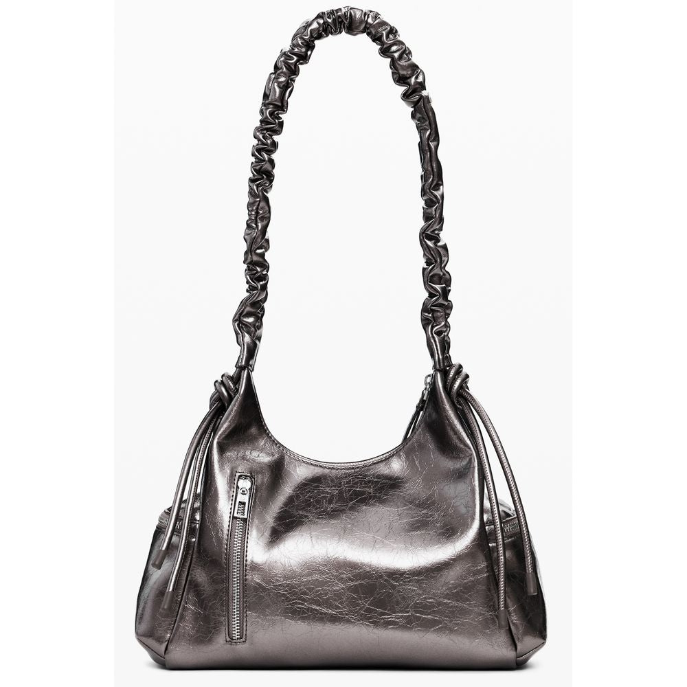 Bronze Polyethylene Women Handbag