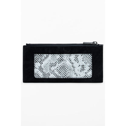 Black Polyethylene Women Wallet