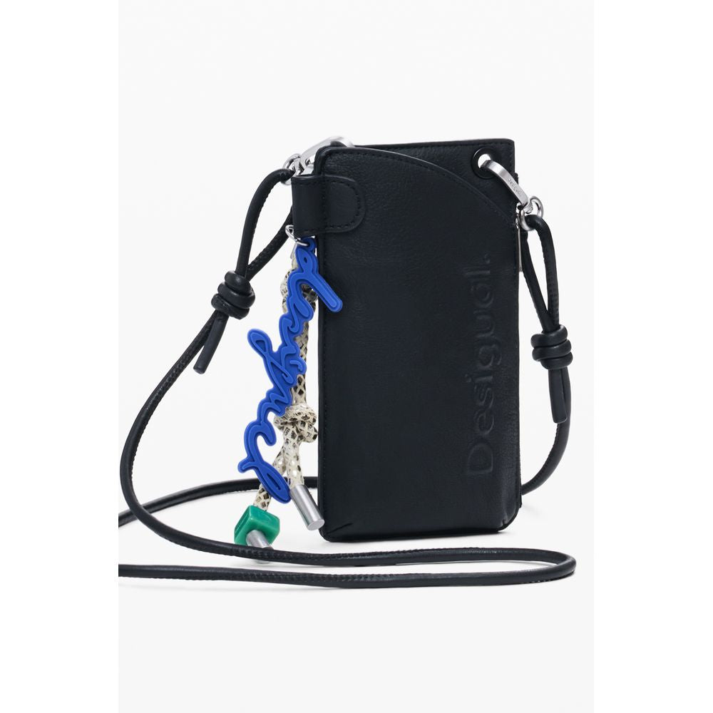 Black Polyethylene Women Wallet