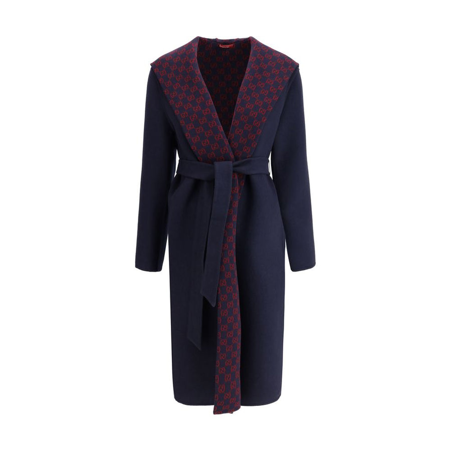 Blue Wool Coat