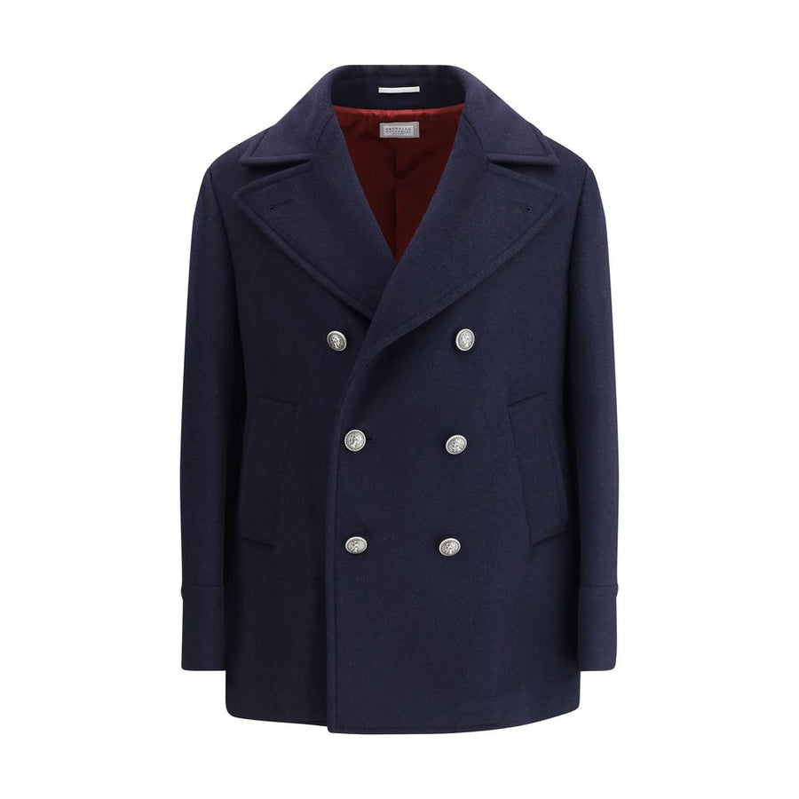 Blue Wool Coat