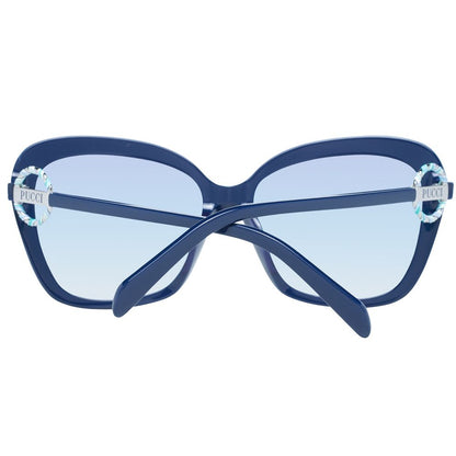 Blue Plastic Sunglasses