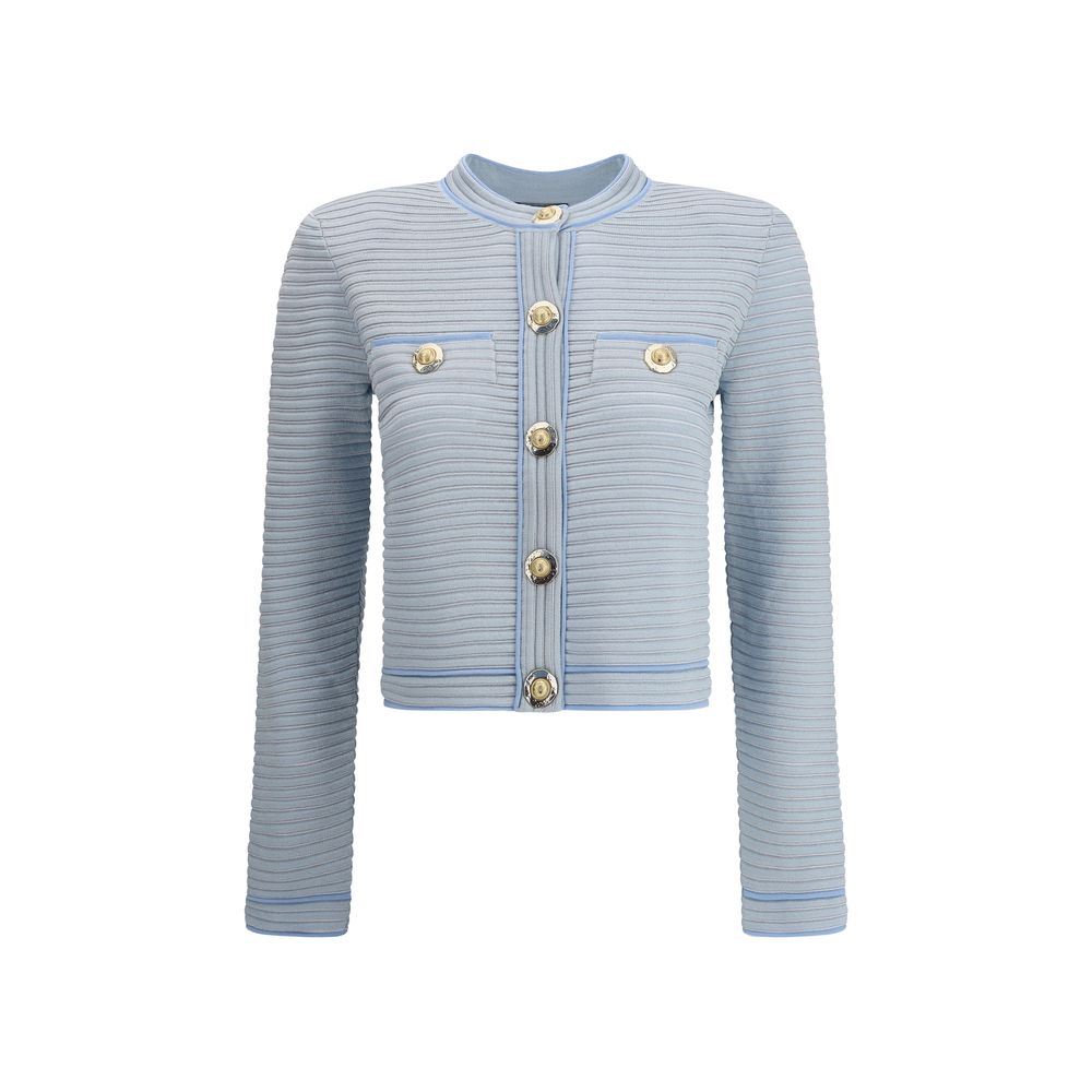 Light Blue Viscose Cardigan