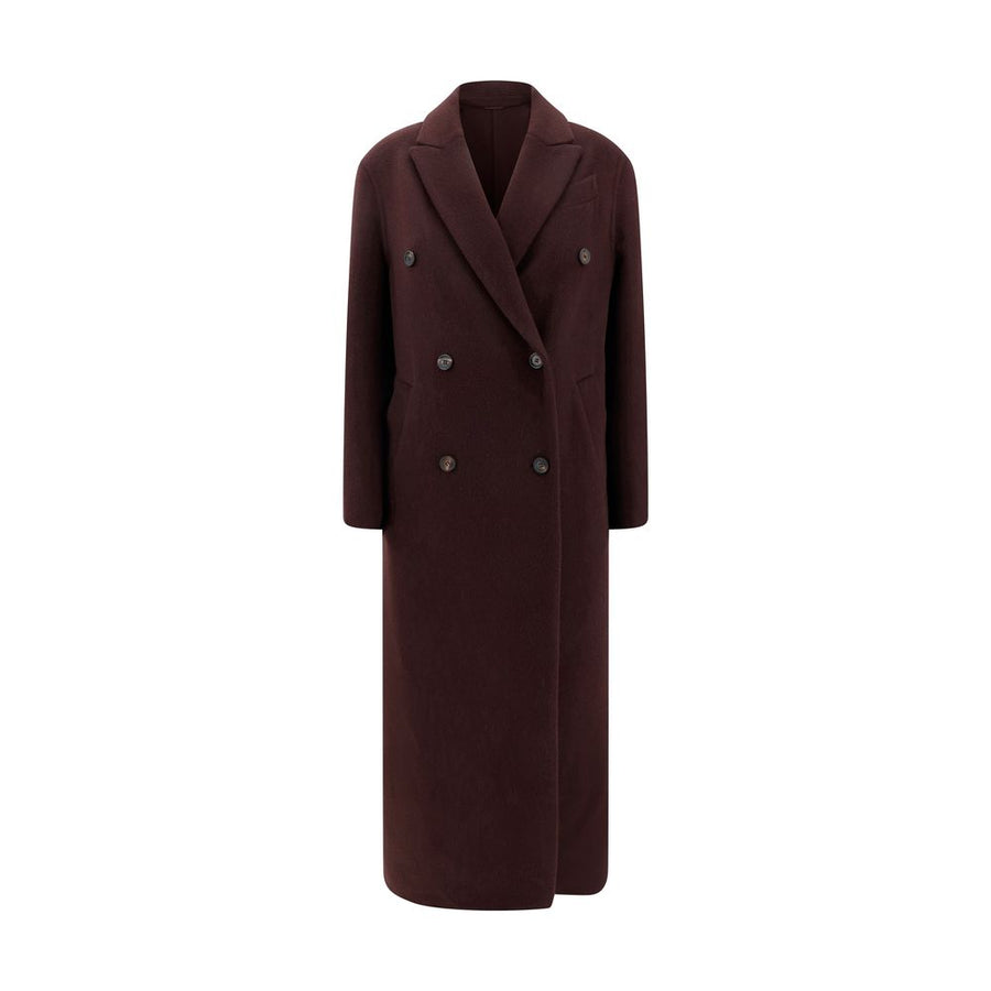 Bordeaux Cashmere Coat