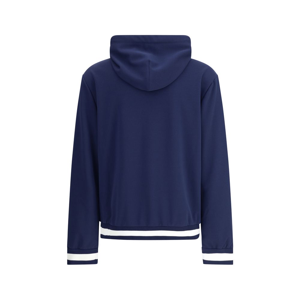 Blue Polyester Sweatshirt
