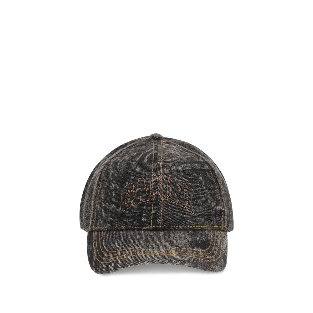 Gray Cotton Cap (Baseball Hat)