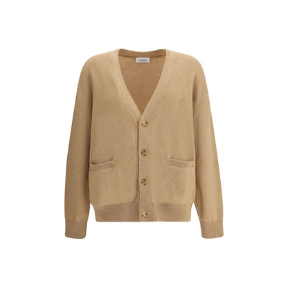 Beige Merino Wool Cardigan