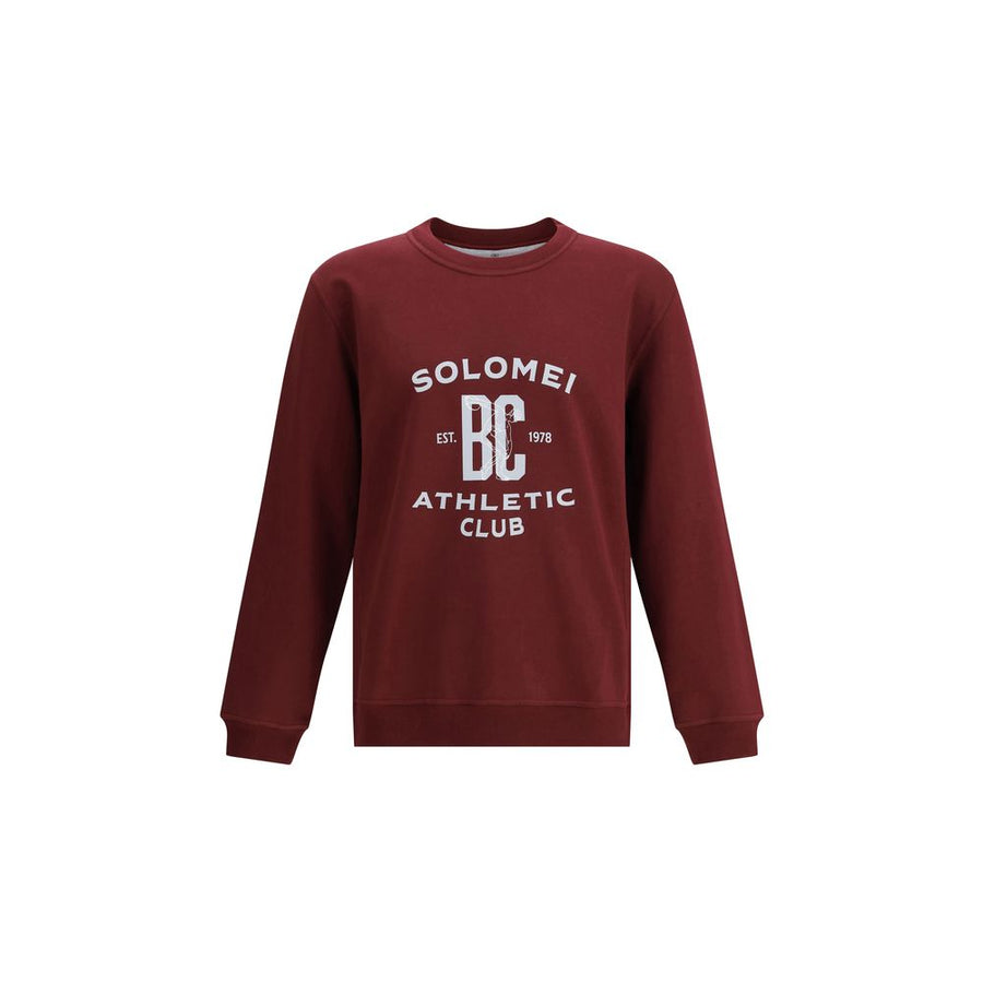 Bordeaux Cotton Sweatshirt