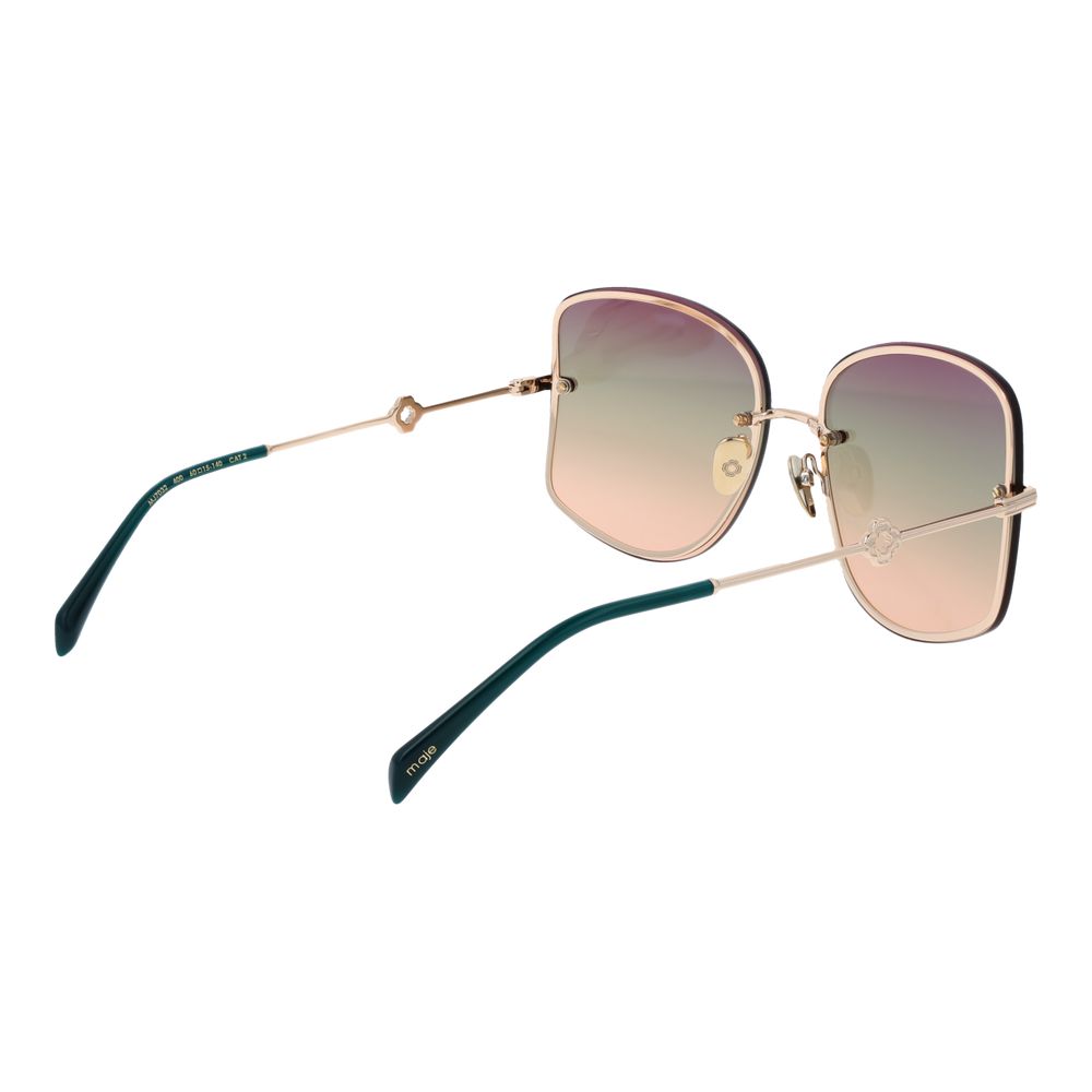 Pink Metal Sunglasses