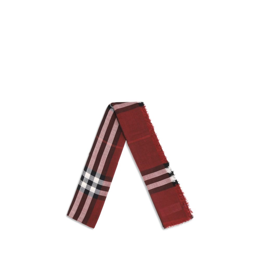 Red Wool Scarf