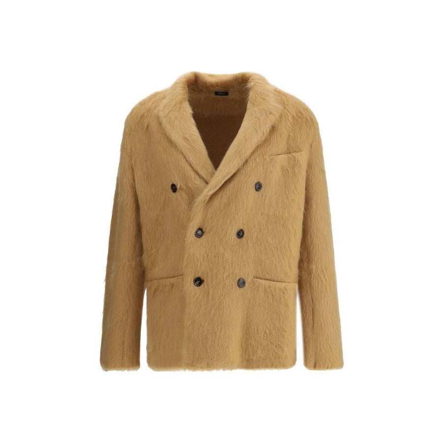 Beige Cashmere Coat