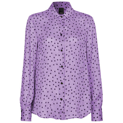 Purple Polyester Shirt