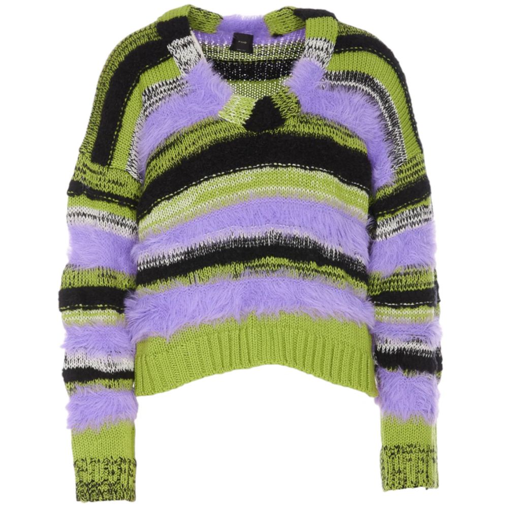 Purple Marabou Sweater