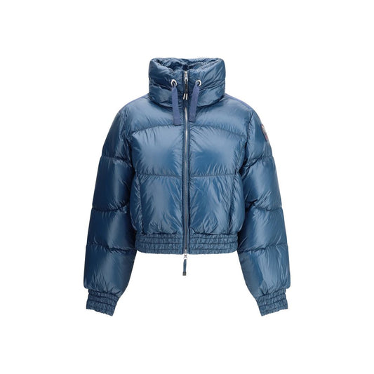 Blue Polyamide Jackets And Coat