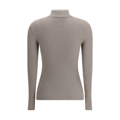 Brown Cashmere Sweatshirt
