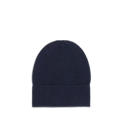Blue Wool Beanie