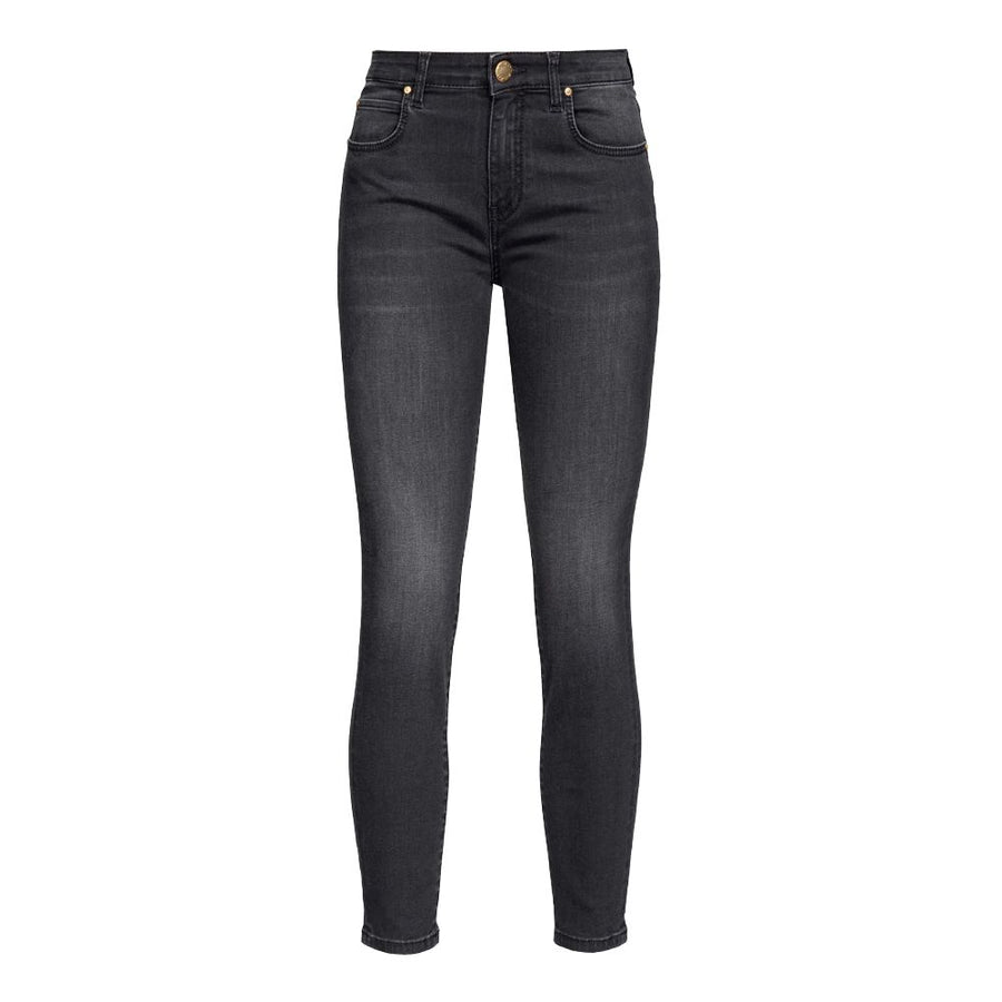 Black Cotton Women Jeans