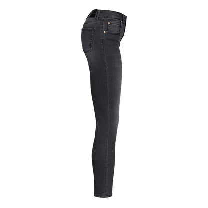 Black Cotton Women Jeans